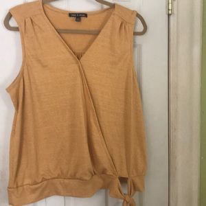 Cable & Gauge side tie sleeveless top (3)
